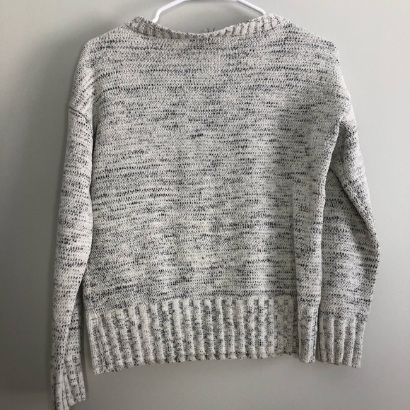 Charter Club Petite Knit Cable Sweater with removable scarf. PS - Picture 5 of 6